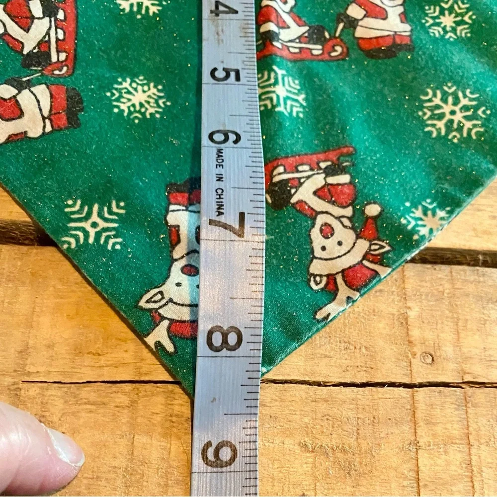 🐶Dog Holiday Scarves , L/XL🐶 Set of 2
